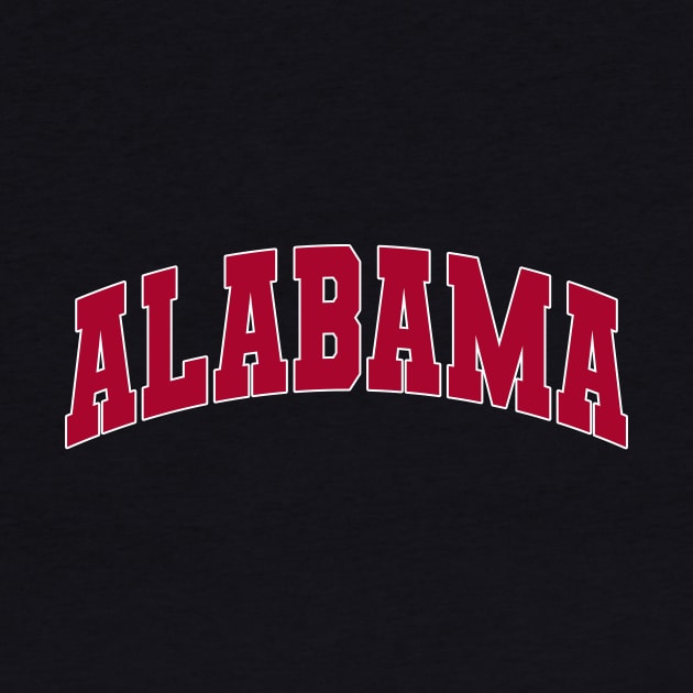 Alabama - jersey college university font text letters football baseball christmas birthday gift letters text basketball softball volleyball hockey love fan player gift for men women kids mothers fathers day dad mom vintage retro city state name by Fanboy04